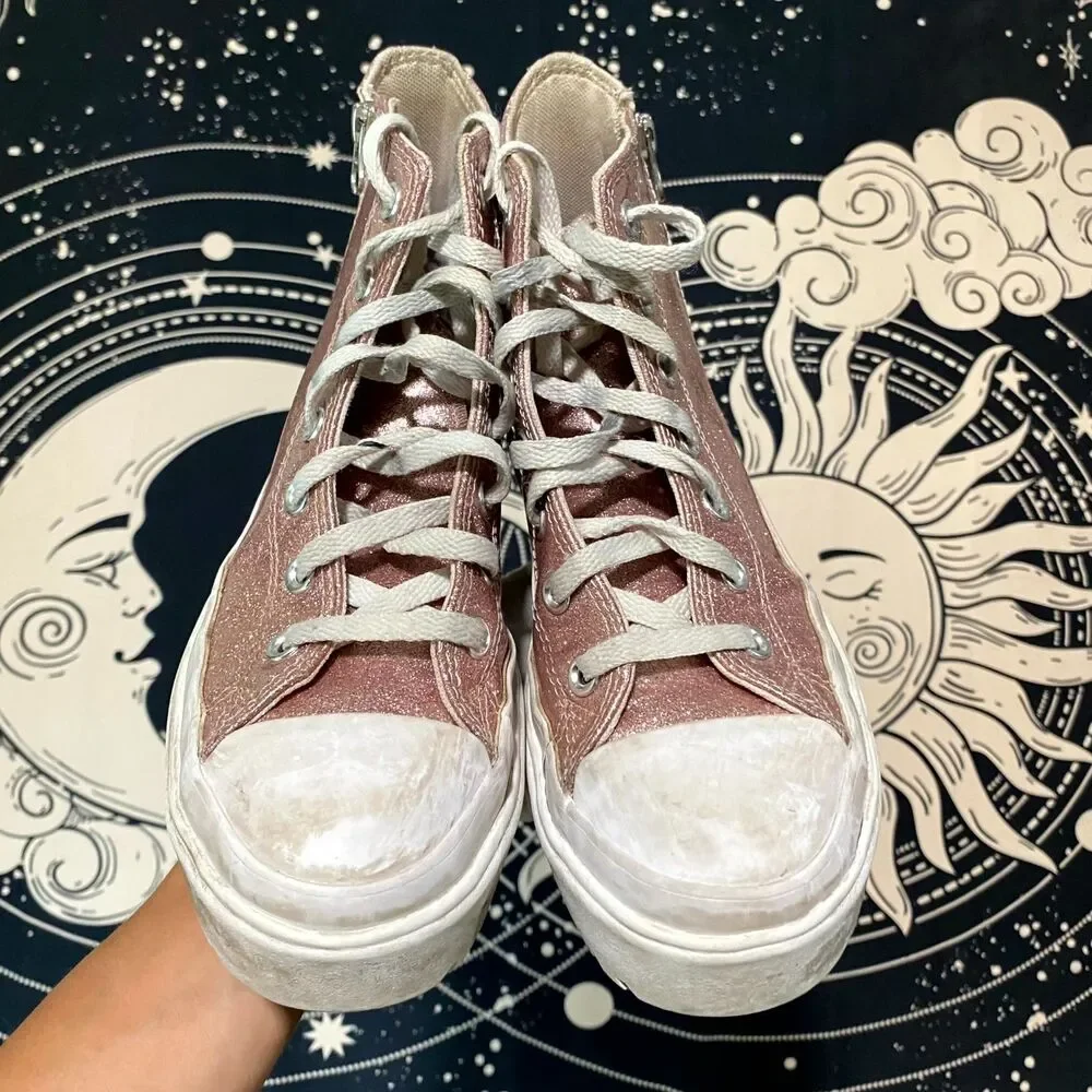 Converse Chuck Taylor All Star A08418C Athletic Sneaker Girls 5.5 Pink Synthetic